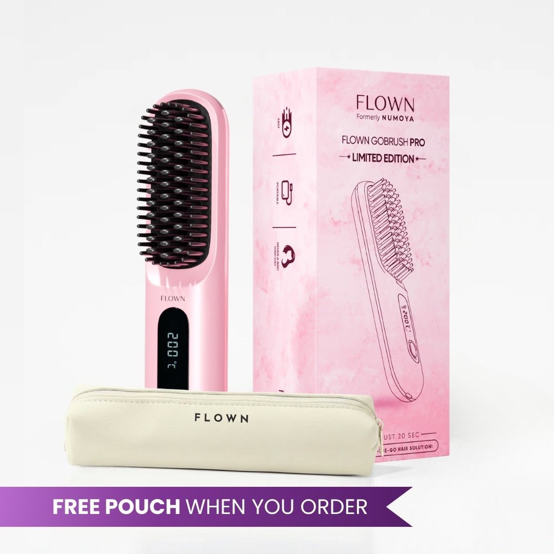 [NEW] FLOWN formerly Numoya Portable Straightener Brush - GoBrush PRO