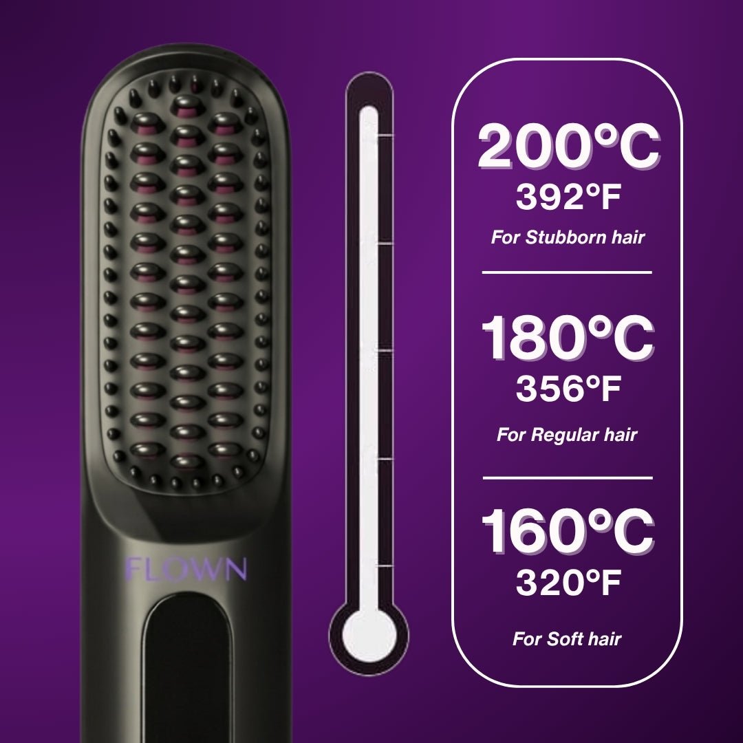 [NEW] FLOWN formerly Numoya Portable Straightener Brush - GoBrush PRO