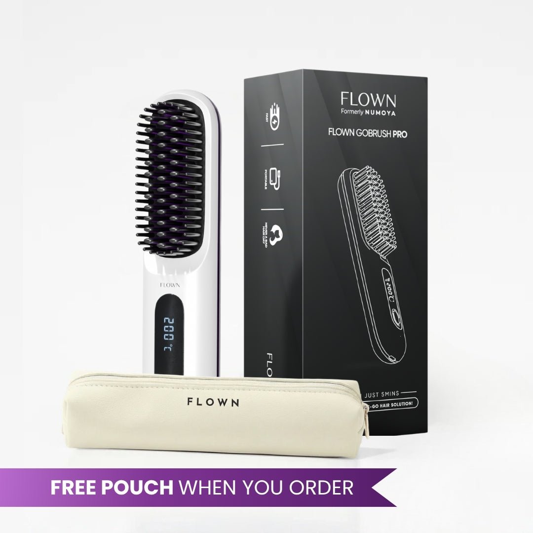 [NEW] FLOWN formerly Numoya Portable Straightener Brush - GoBrush PRO