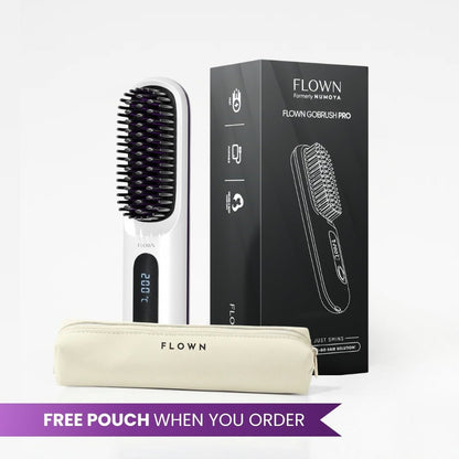 [NEW] FLOWN formerly Numoya Portable Straightener Brush - GoBrush PRO