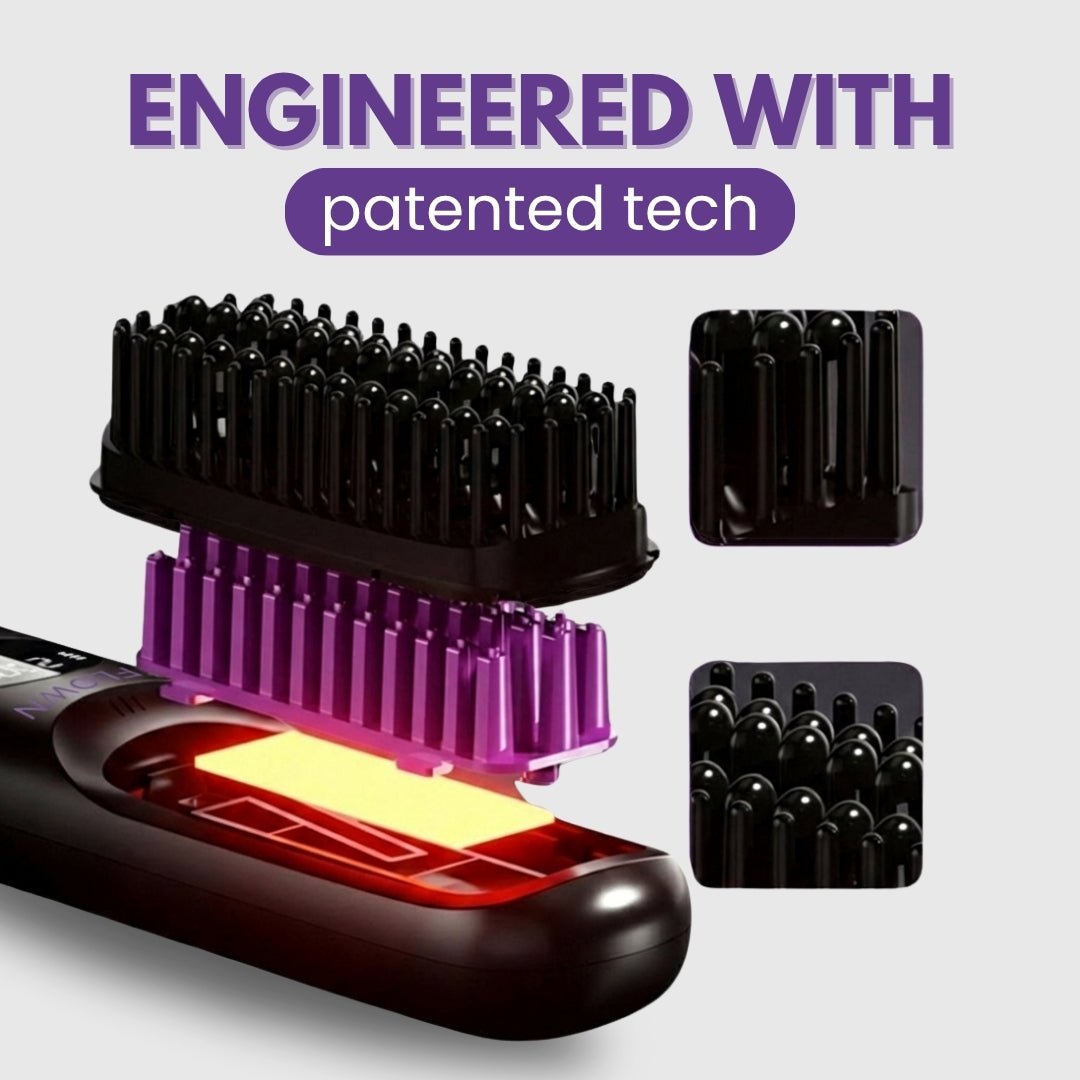 [NEW] FLOWN formerly Numoya Portable Straightener Brush - GoBrush PRO
