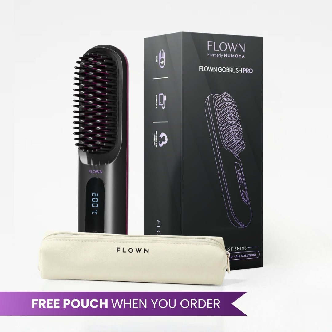 [NEW] FLOWN formerly Numoya Portable Straightener Brush - GoBrush PRO