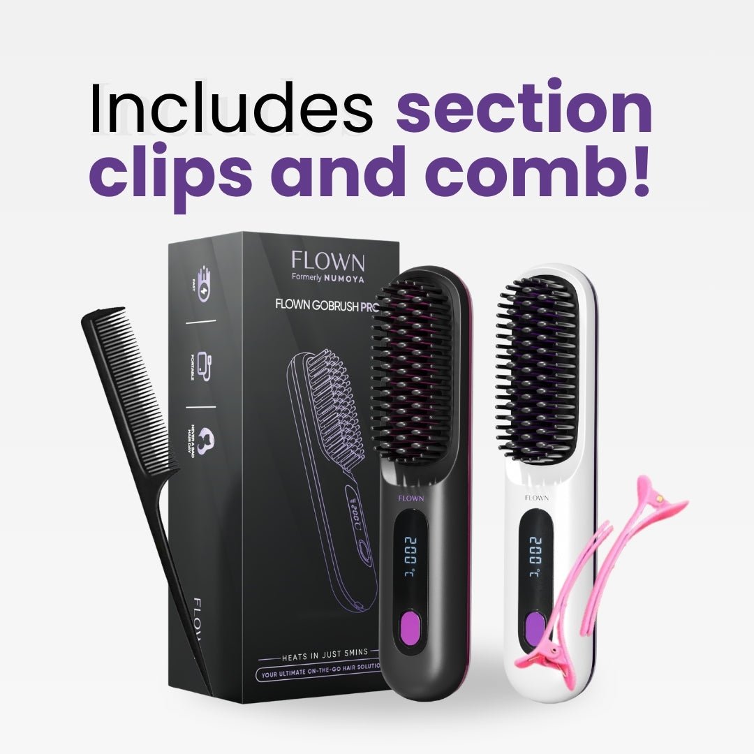 [NEW] FLOWN formerly Numoya Portable Straightener Brush - GoBrush PRO