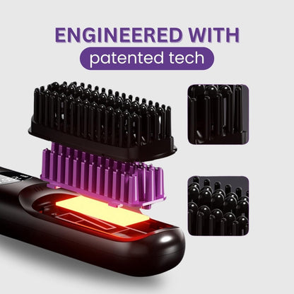 [NEW] FLOWN formerly Numoya Portable Straightener Brush - GoBrush PRO Anniversary Edition