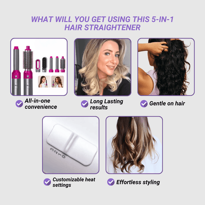 FLOWN formerly Numoya 5-in-1 Airstyler: Your Ultimate Hair Styling Solution