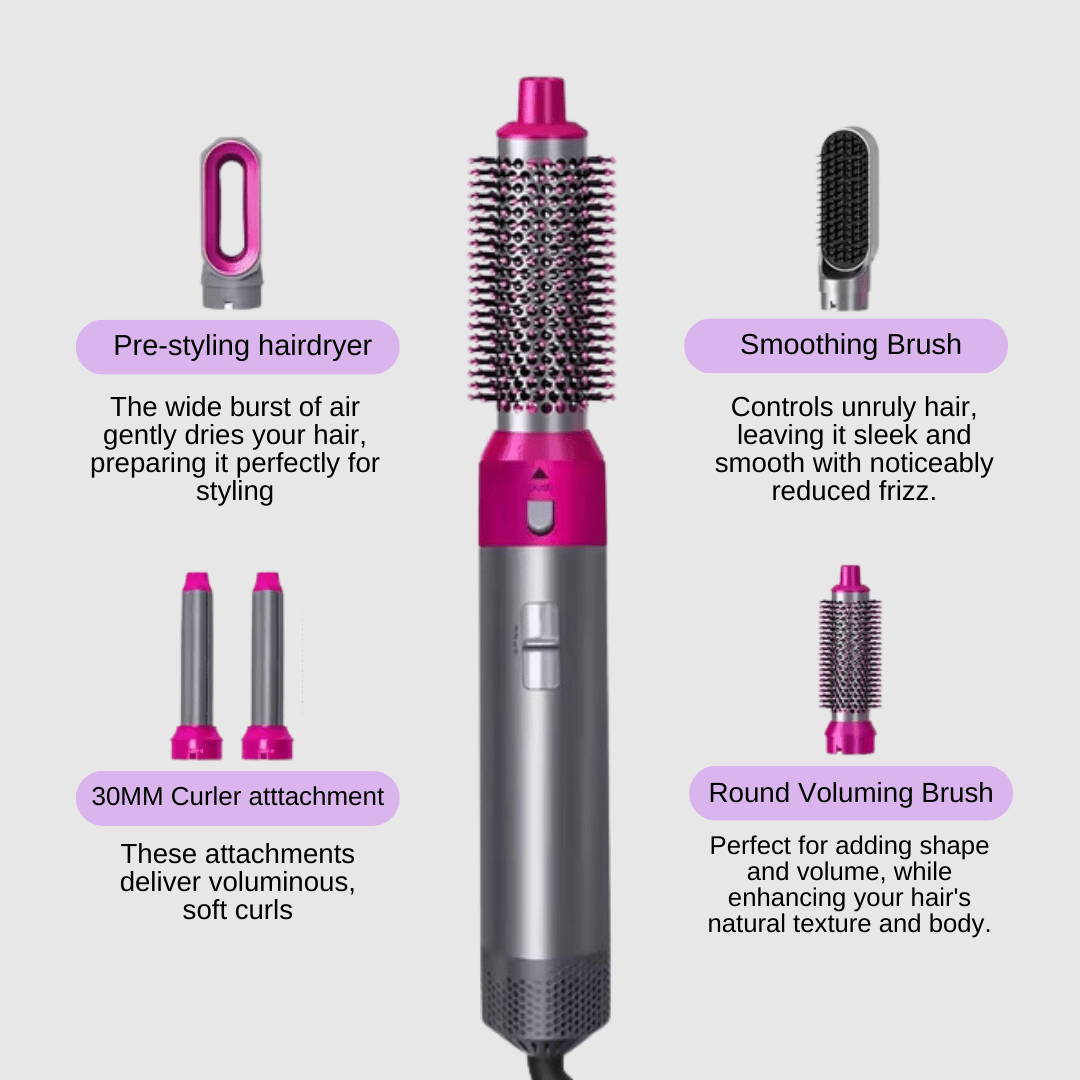 FLOWN formerly Numoya 5-in-1 Airstyler: Your Ultimate Hair Styling Solution
